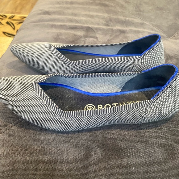 Rothy’s Women Size 8.5 Dark Grey Herringbone - Picture 4 of 4